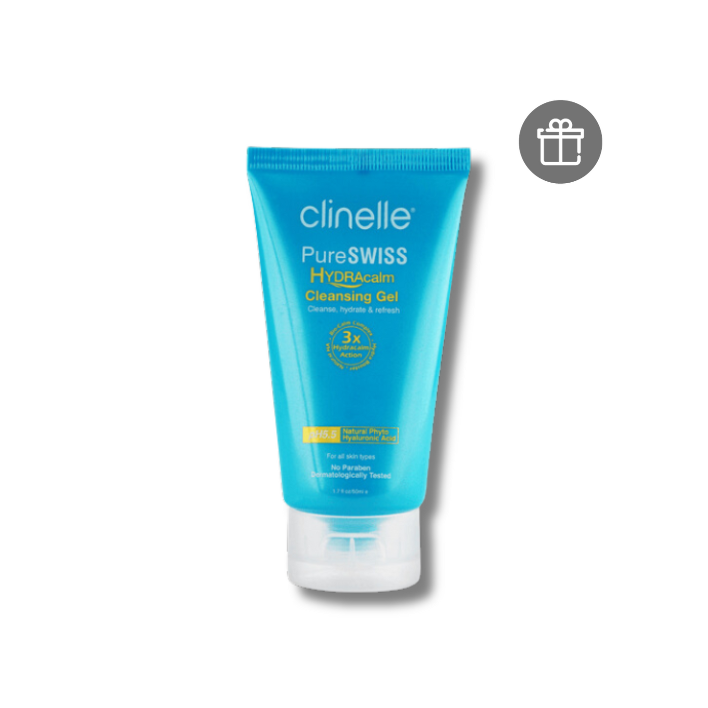 Pureswiss Hydracalm Cleansing Gel 50ml (free gift)