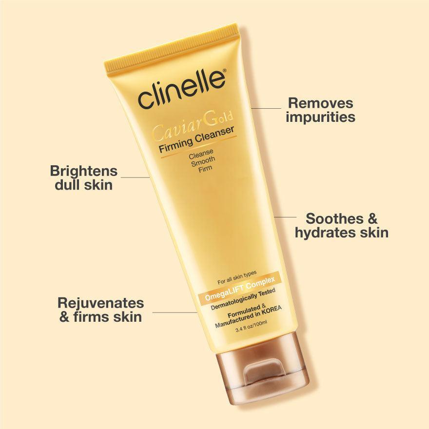 caviar gold firming cleanser 100ml - Clinelle