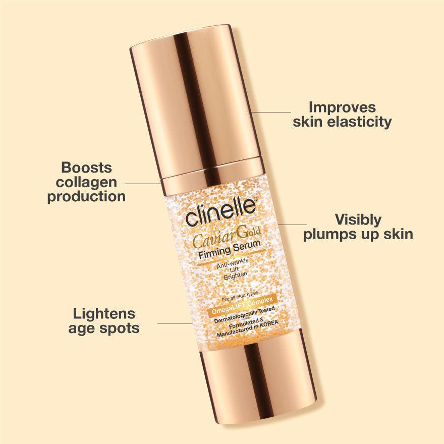 caviar gold firming serum 30ml - Clinelle
