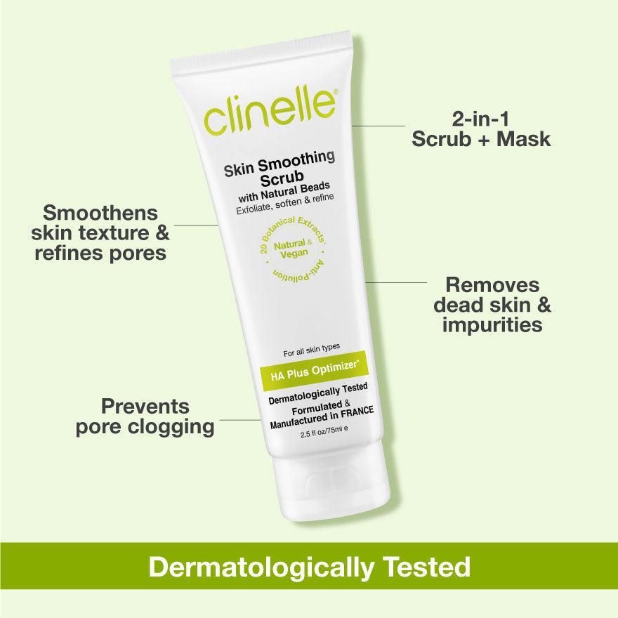 skin smoothing scrub 75ml - Clinelle