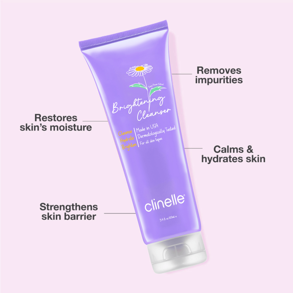 【限量版】Clinelle Whitenup 美白亮肤洁面乳 100ml