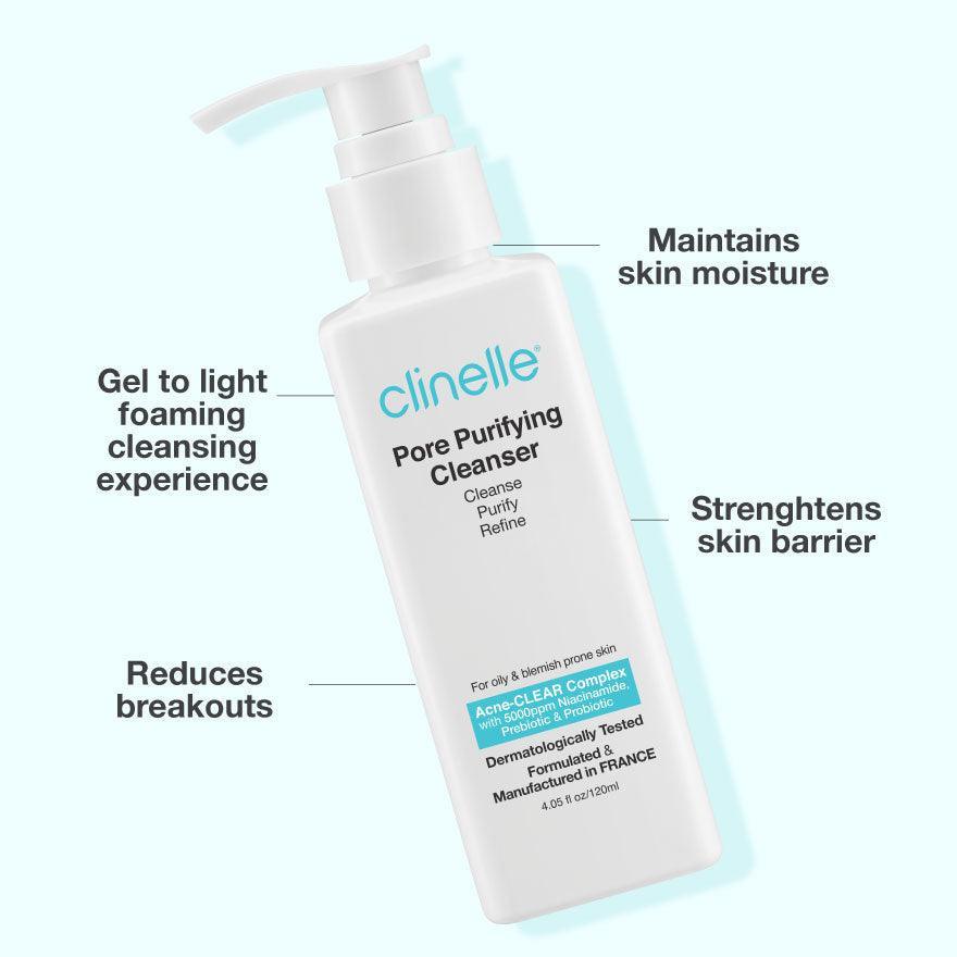 Clinelle Purifying Pore Cleanser 120ml - Clinelle