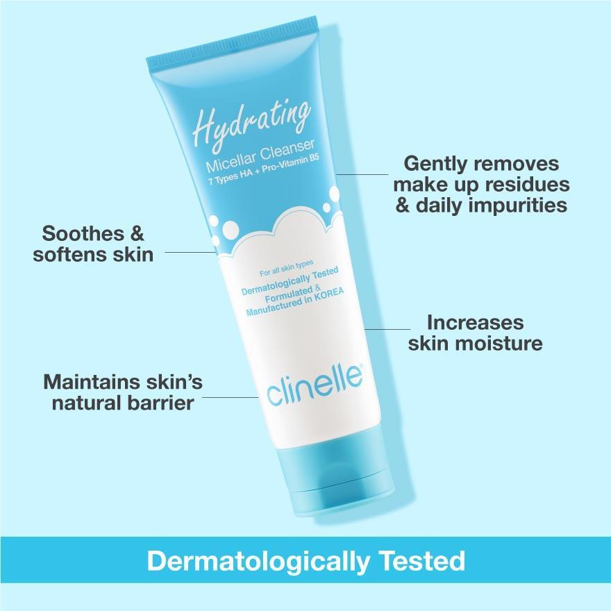 Hydrating Micellar Cleanser 100ml - Clinelle