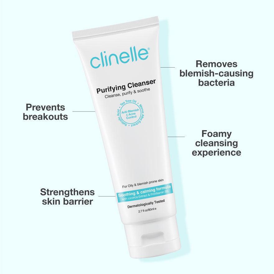 purifying cleanser 80ml - Clinelle