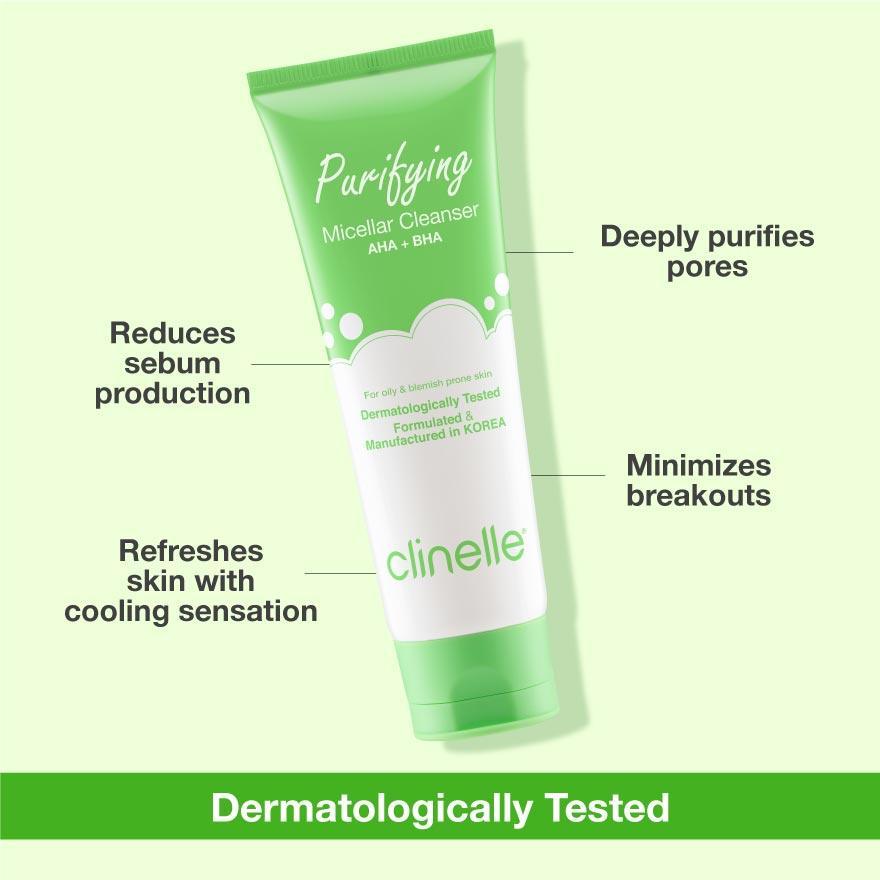 Purifying Micellar Cleanser 100ml - Clinelle