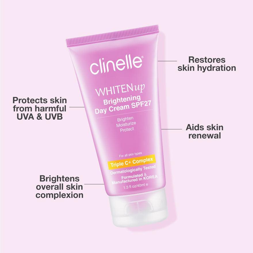 whitenup brightening day cream spf27 40ml - Clinelle