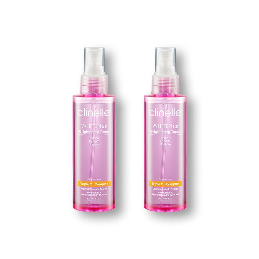 whitenup brightening toner 120ml twin pack - Clinelle