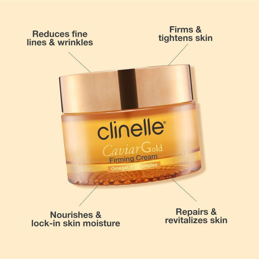 caviar gold firming cream 40ml - Clinelle