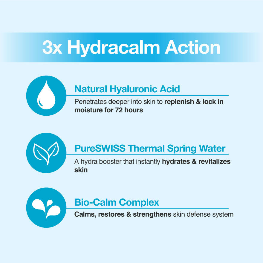 Pureswiss Hydracalm Cream 40ml (Exp: March 2026)