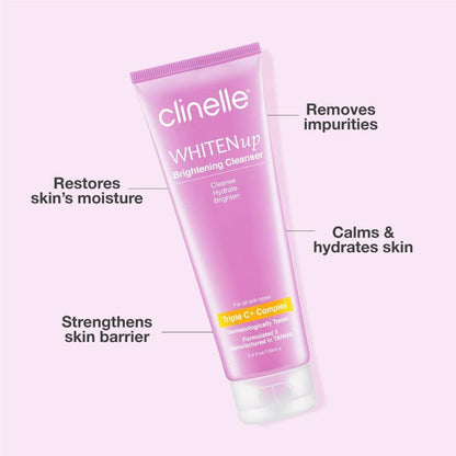 whitenup brightening cleanser - Clinelle