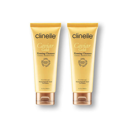 Caviar Gold Firming Cleanser 100ml Twin Pack - Clinelle
