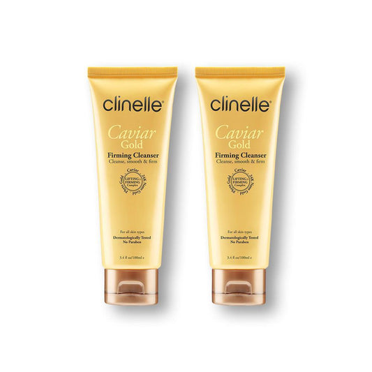 Caviar Gold Firming Cleanser 100ml Twin Pack - Clinelle