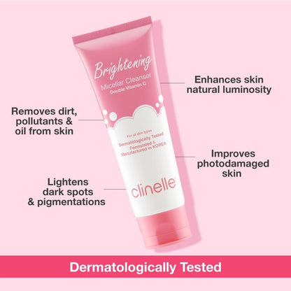 Brightening Micellar Cleanser 100ml - Clinelle