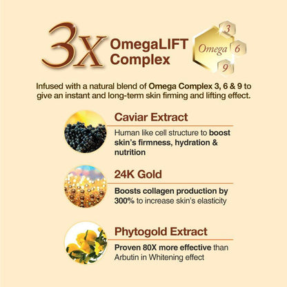 caviar gold firming lotion - Clinelle
