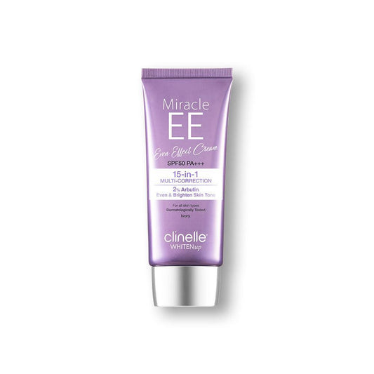 Clinelle Whiten Up EE Even Effect Cream SPF50 PA+++ 30ml (Ivory) - Clinelle
