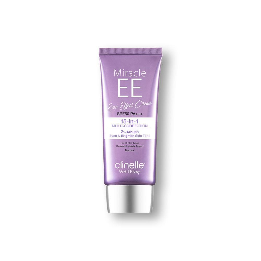 Clinelle Whiten Up EE Even Effect Cream SPF50 PA+++ 30ml (Natural) - Clinelle