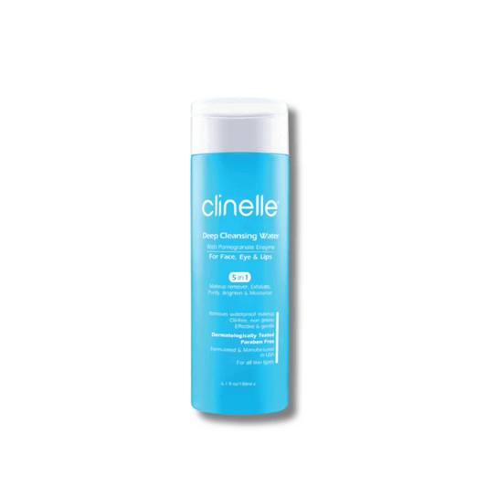 deep cleansing water 180ml - Clinelle
