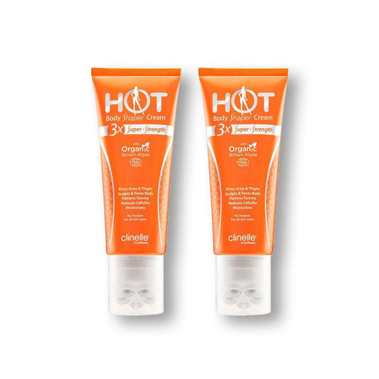 hot body shaper cream 170ml twin pack - Clinelle