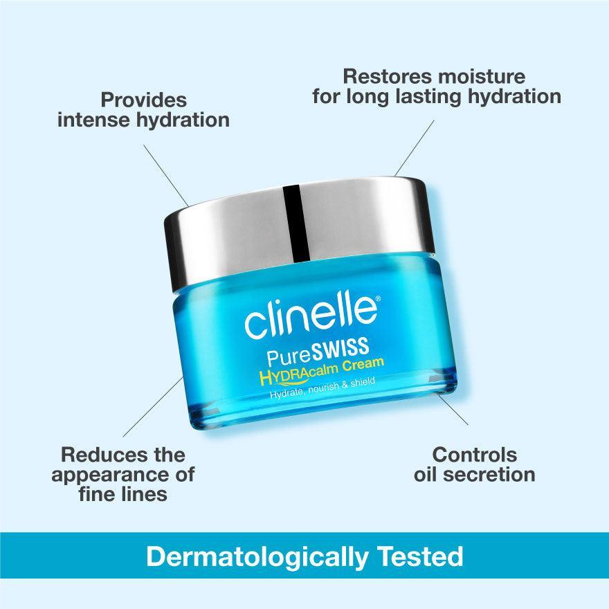 pureswiss hydracalm cream 40ml - Clinelle