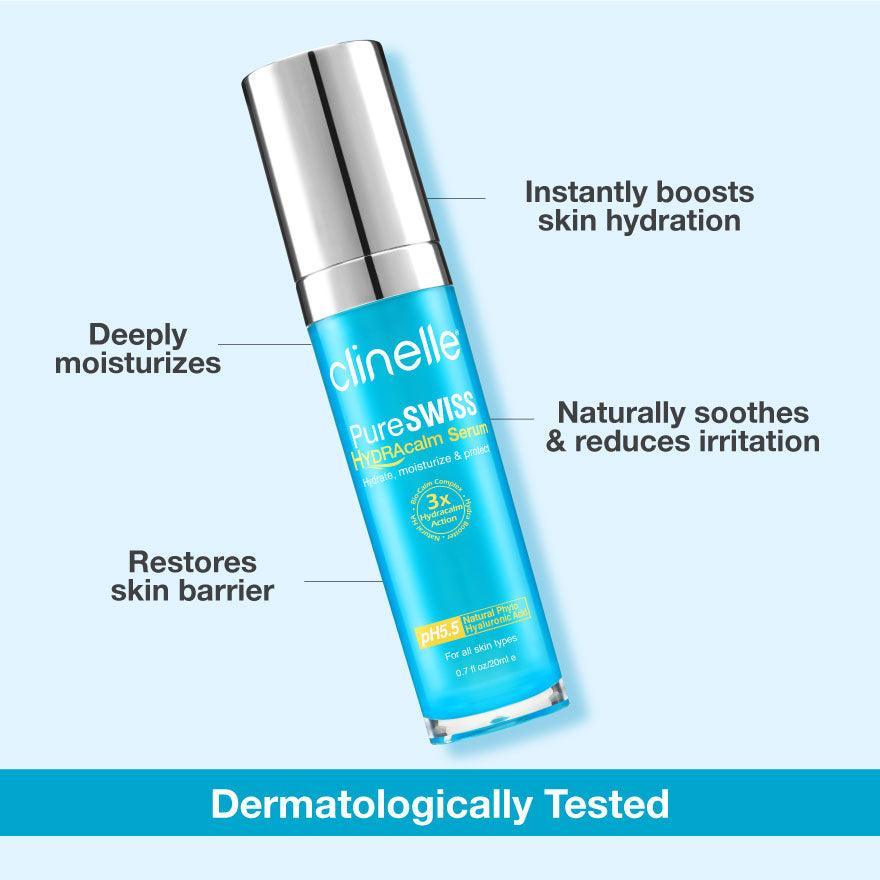 pureswiss hydracalm serum 20ml - Clinelle