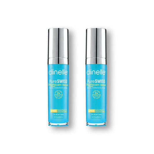 pureswiss hydracalm serum 20ml twin pack - Clinelle