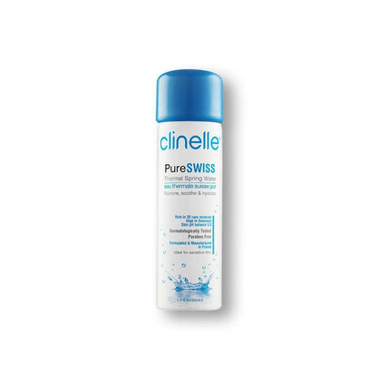 pureswiss thermal spring water 50ml - Clinelle