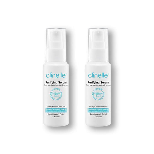 purifying serum 20ml twin pack - Clinelle
