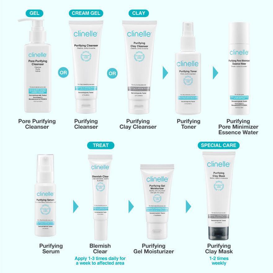purifying toner 150ml - Clinelle