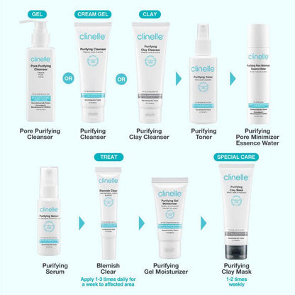 purifying toner 150ml - Clinelle