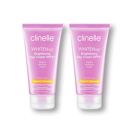 whitenup brightening day cream spf27 40ml twin pack - Clinelle