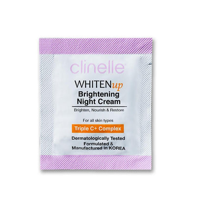 Whitenup Brightening Night Cream 3ML - Clinelle